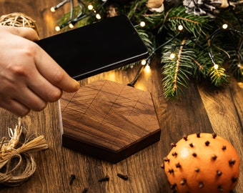 Wooden Qi Wireless Phone Charger