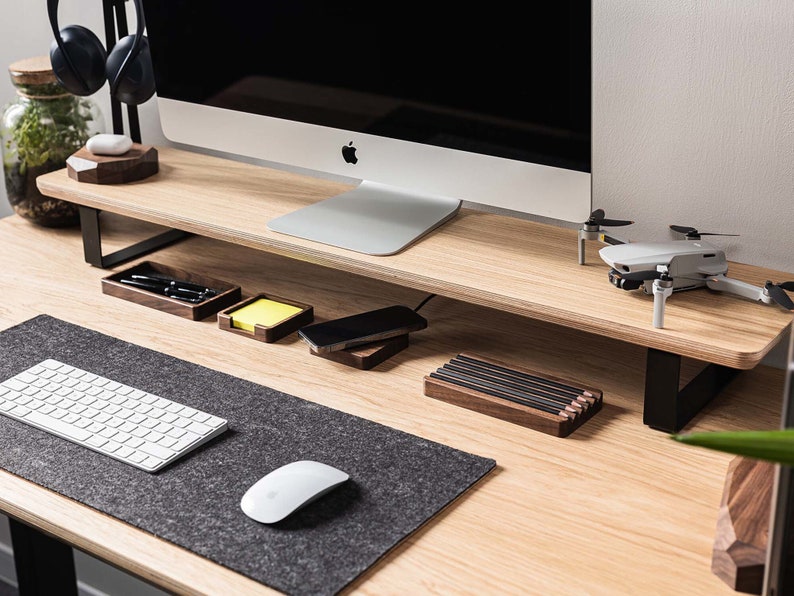 Long Monitor Stand for Home Office Work