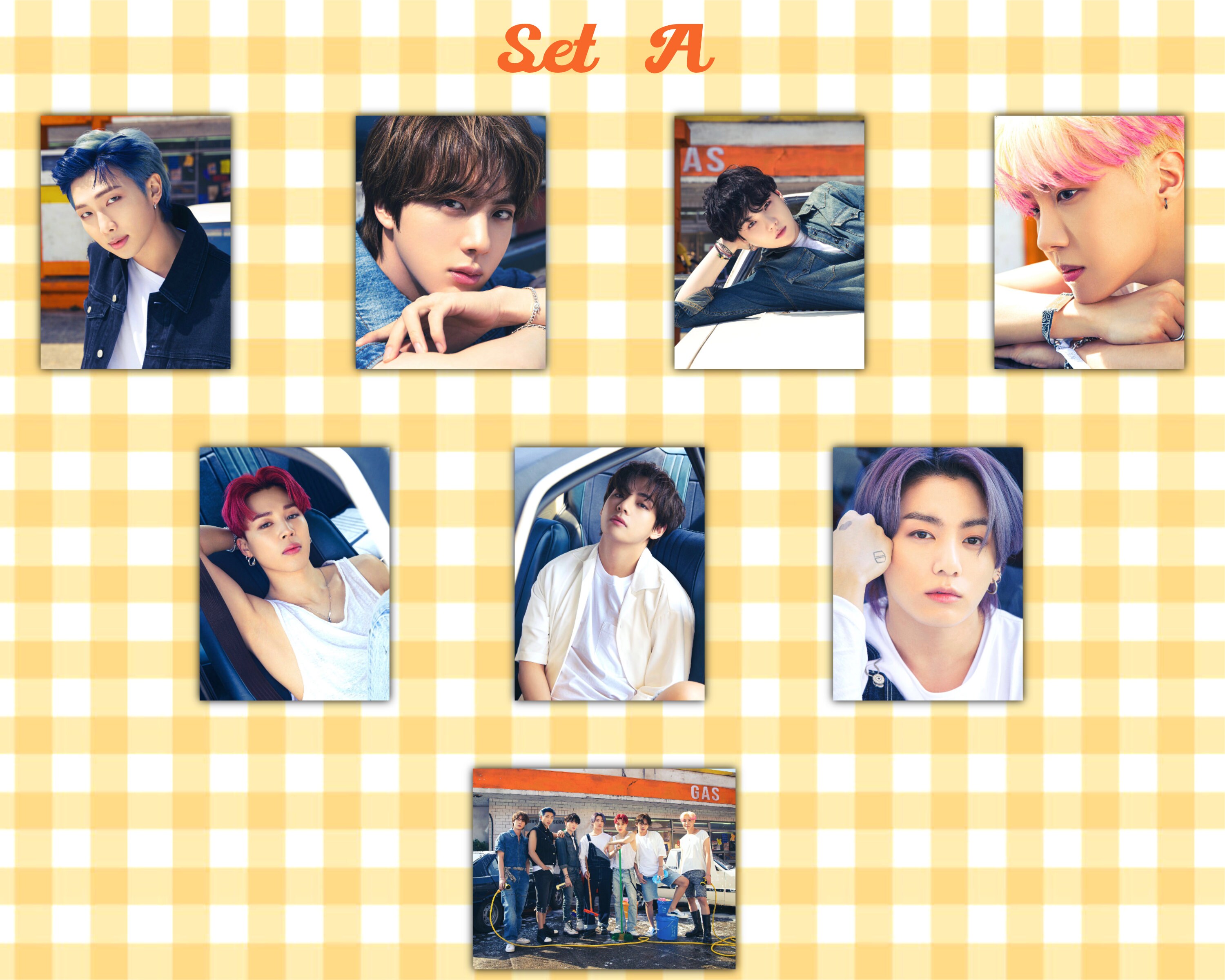 BTS Butter Concept 3 Photocards / BTS Photocards Etsy
