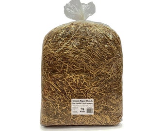 Kraft Brown - 1kg - Crinkle Paper Shreds