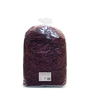 Burgundy Red Wine - 1kg - Crinkle Paper Shreds