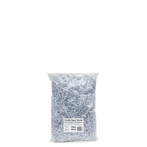 White - 100g - Crinkle Paper Shreds