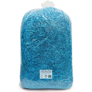 Turquoise Blue - 5kg - Crinkle Paper Shreds