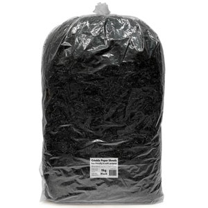 Black - 5kg - Crinkle Paper Shreds