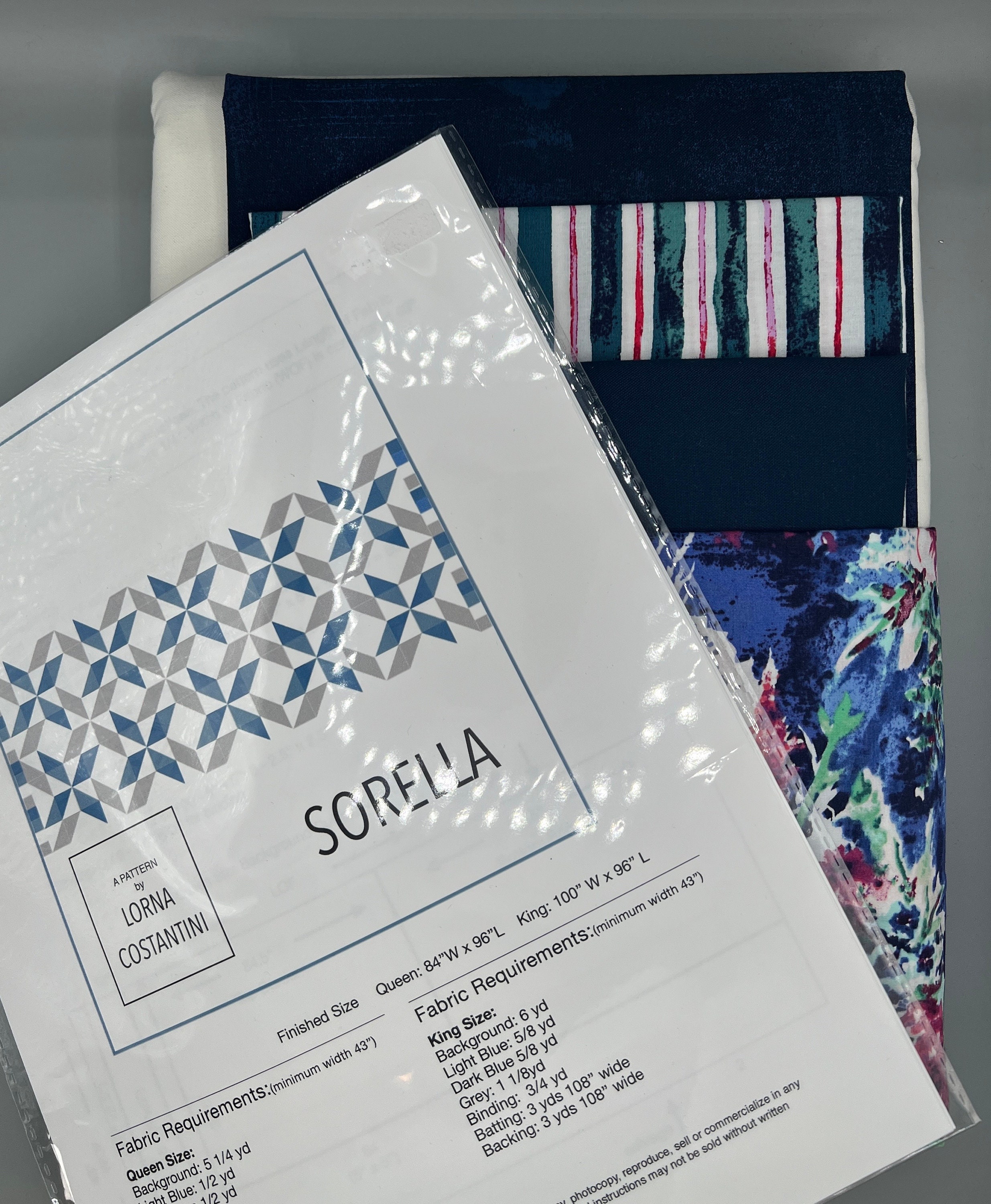 King Size V7 Quilt Kit Sorella Etsy