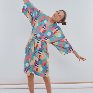 CRISS-CROSS Bamboo Kimono Robe image 5