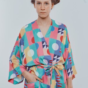 CRISS-CROSS Bamboo Kimono Robe image 2