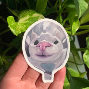 Spoon Cat Sticker