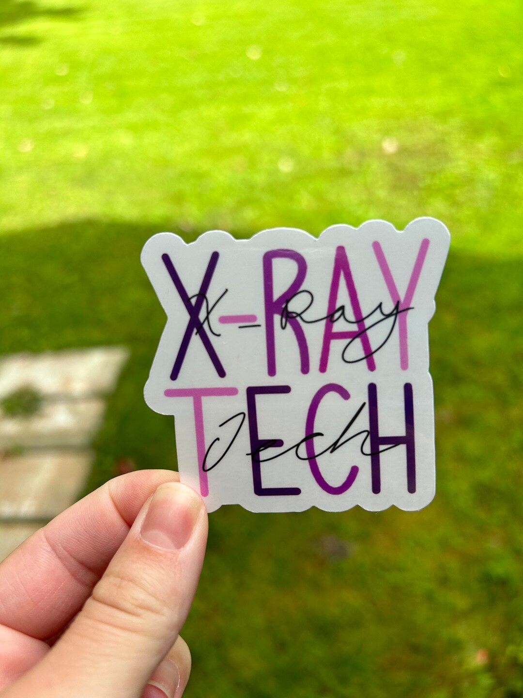 X-ray Tech Sticker/ X-ray Sticker/ Radiographer Sticker - Etsy