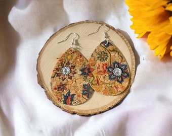 Cork earrings