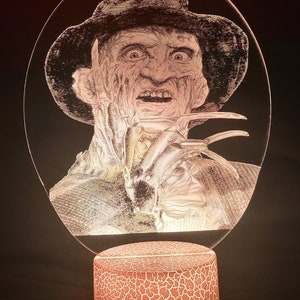 Freddie Kruger LED lamp