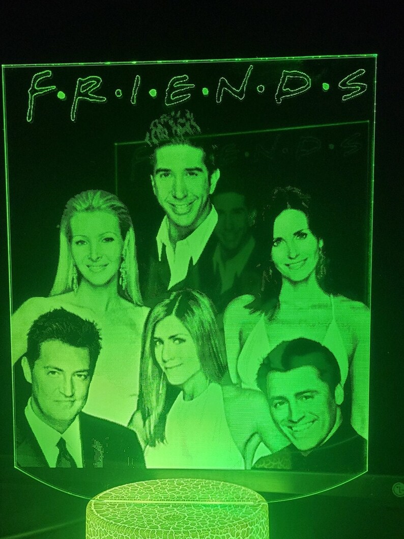 Friends Tv Show LED Lamp - Etsy