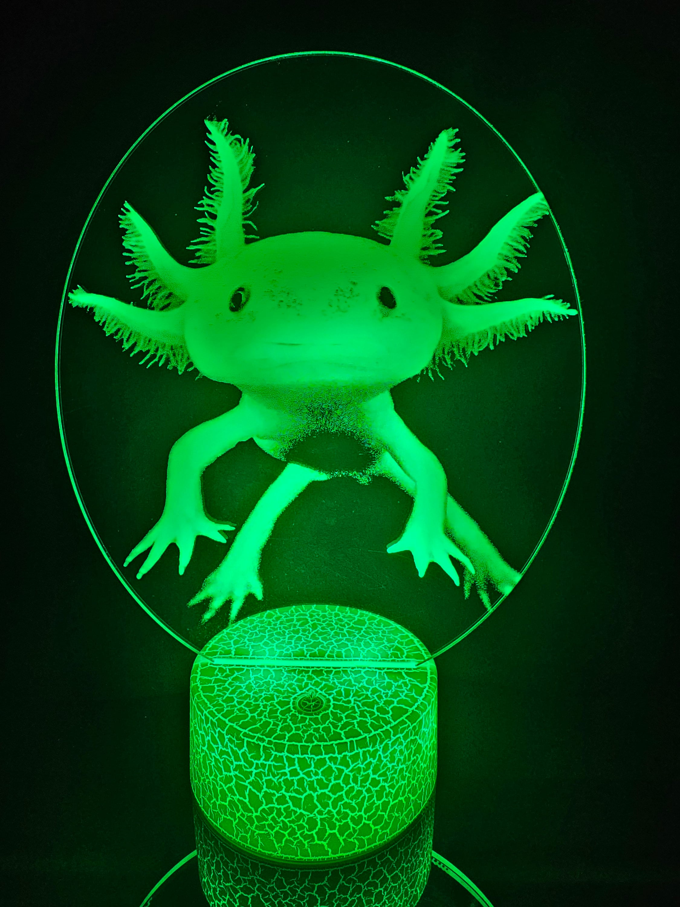 Axolotl-Veilleuse En Silicone Pour Bébé Et Enfant, Lampe De