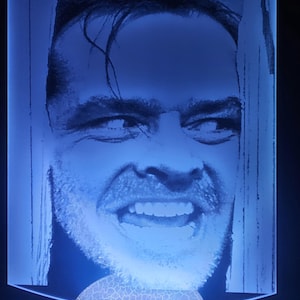 The Shining horror movie lamp