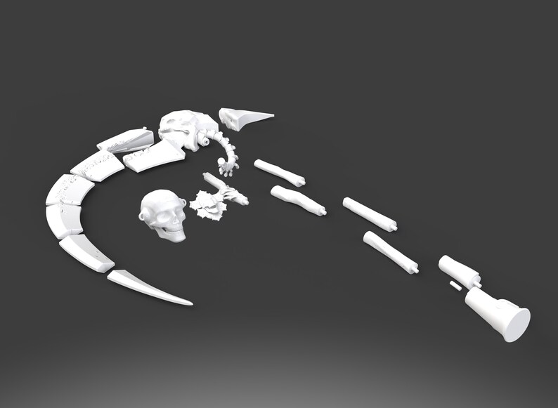 Testament Scythe From Guilty Gear Strive 3D STL DIGITAL File Etsy Finland