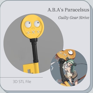 A.B.A Paracelsus cosplay prop from Guilty Gear Strive 3D STL DIGITAL FIle ONLY zdjęcie 1