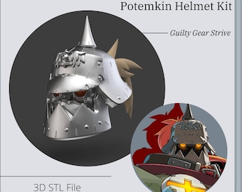 Potemkin Helmet from Guilty Gear Strive  *3D STL Files only*