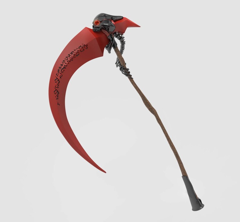 3D STL FIle ONLY Testament Scythe from Guilty Gear Strive Etsy Schweiz
