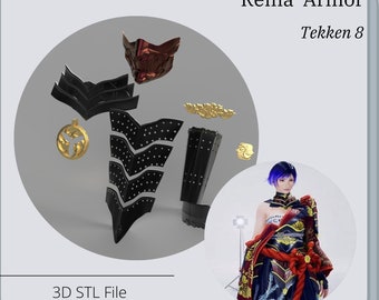 Reina Tekken 8 Costume Armor Set *3D STL DIGITAL FIle ONLY*