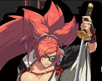 Baiken Eyepatch only cosplay prop from Guilty Gear Strive *3D STL DIGITAL FIle ONLY*