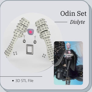 Odin Rabe von Dislyte Zubehör Set 3D STL DIGITAL FIle ONLY*