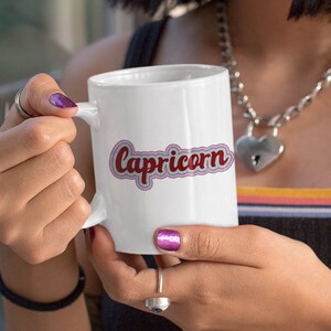 Steinbock Tasse | Sternzeichen Geschenk | Horoskop Tasse