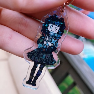 YUI Holographic Keychain