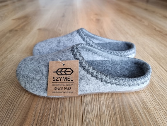 wool slippers arch support