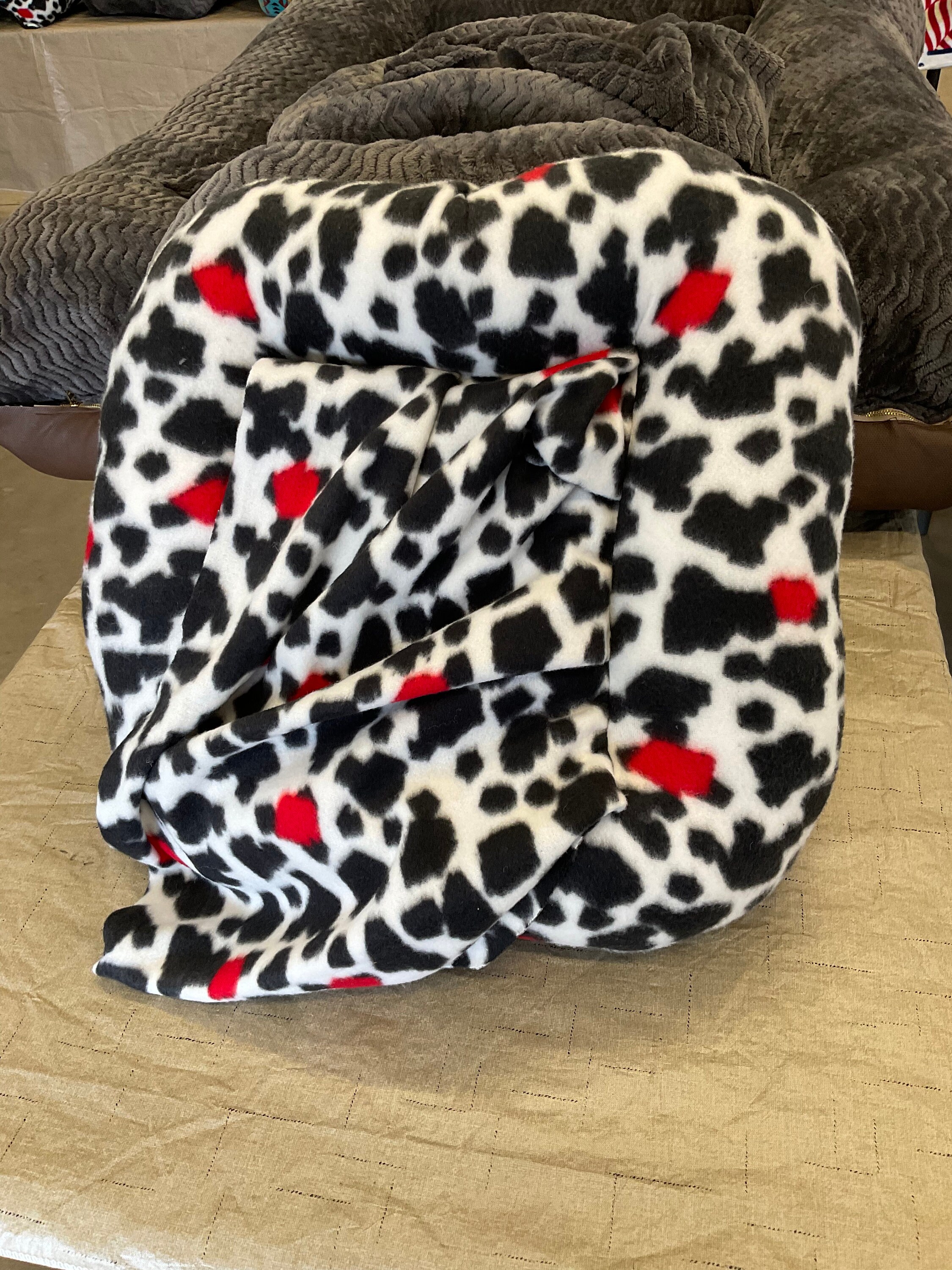 Small Dalmatian. Pet bed Etsy