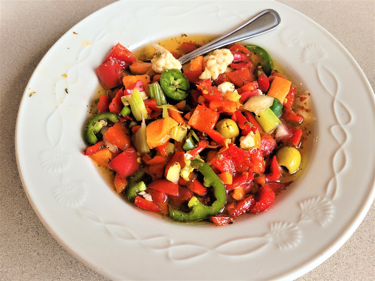 Mild Giardiniera Made with Olive Oil by Gravylady | Etsy