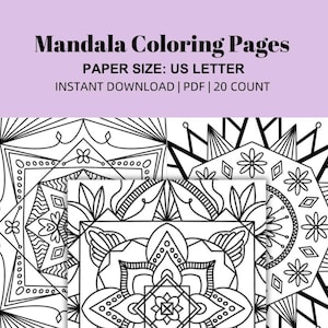 Mandala Coloring Pages