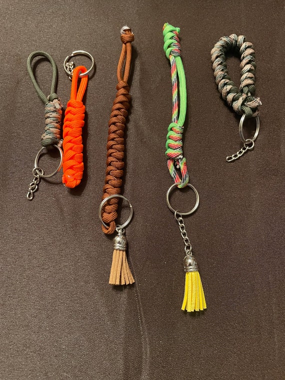 Buy Snake Knot Paracord Keychain Online in India 