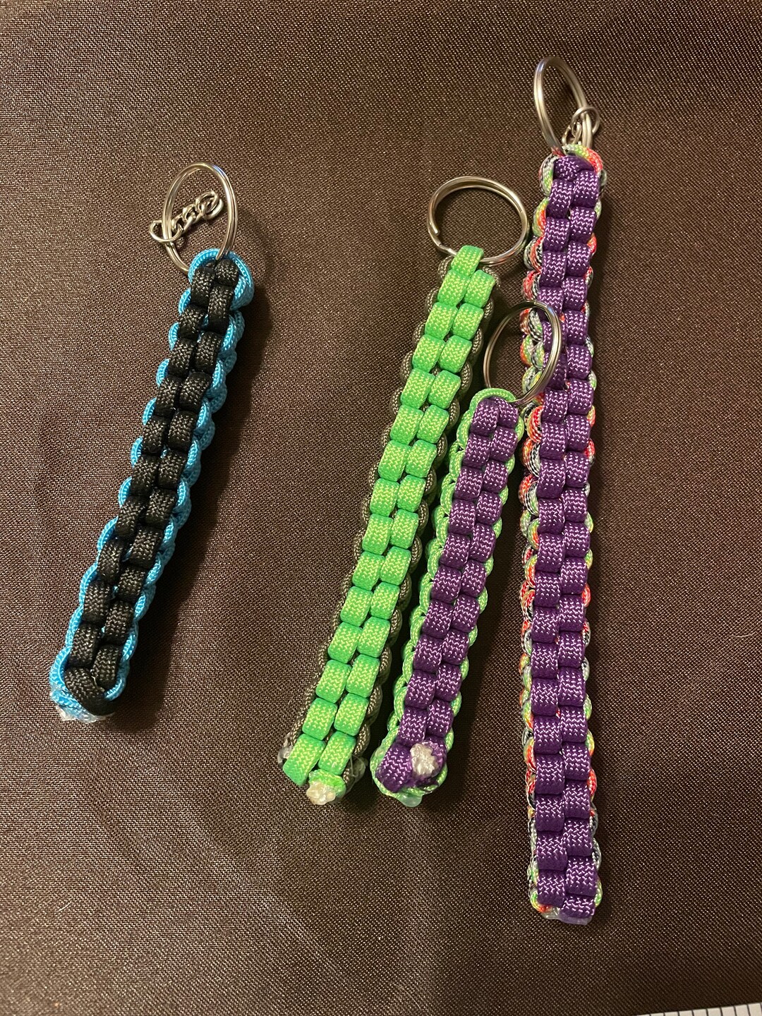 Box Keychain String Box Knot Paracord Keychains - Etsy