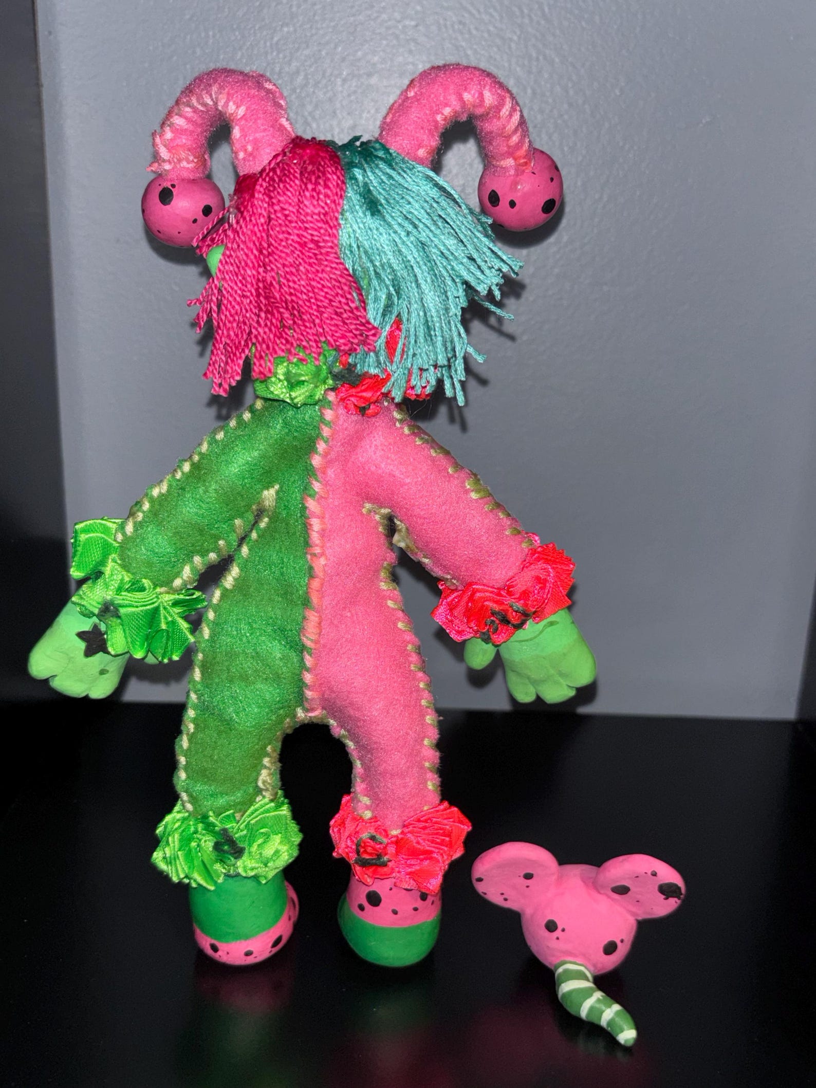 Sour Watermelon Alien Jester With Watermelon Rat Pet ...