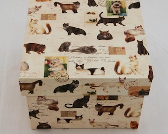 Boxes with slip lids in many sizes Storage box with lid CAT TAGS