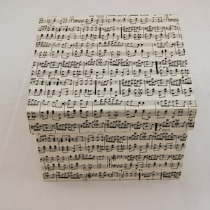 Dozen met schuifdeksels in vele maten Opbergdoos met deksel NOTES BLACK
