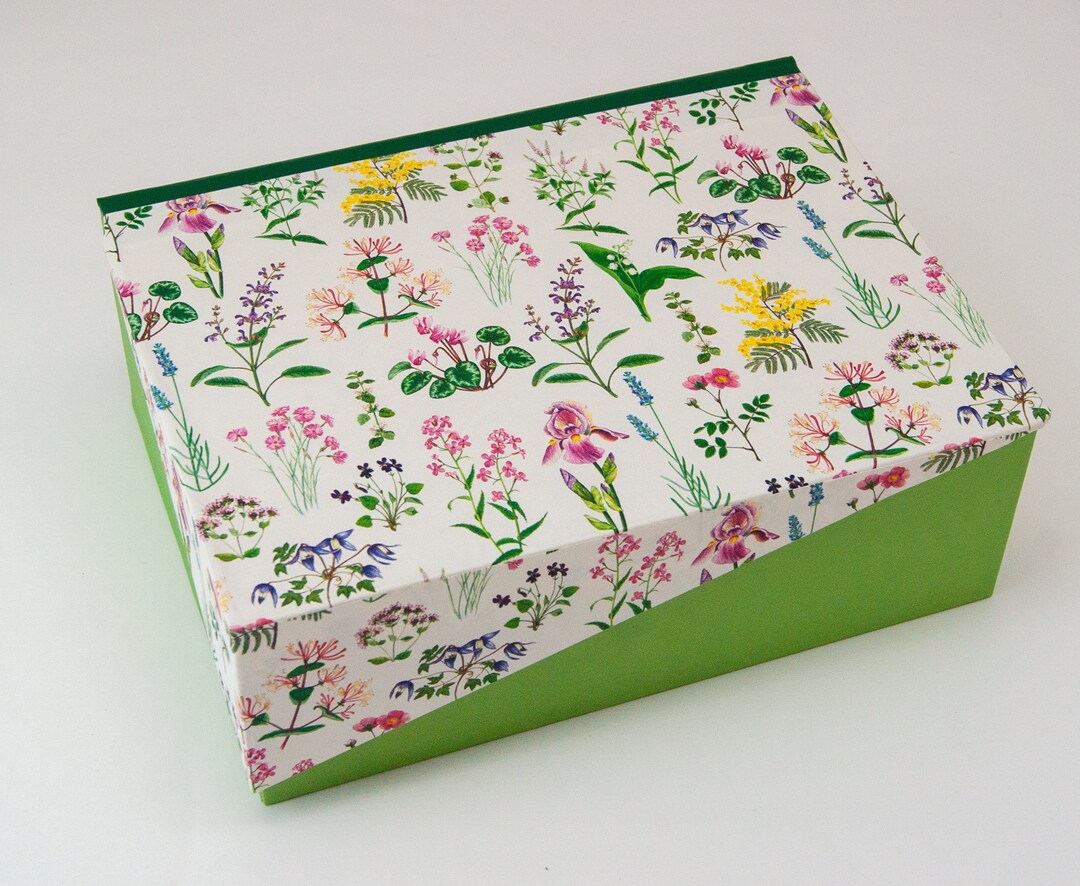 Personalized Storage Box With Hinged Lid in Many Sizes Gift Etsy