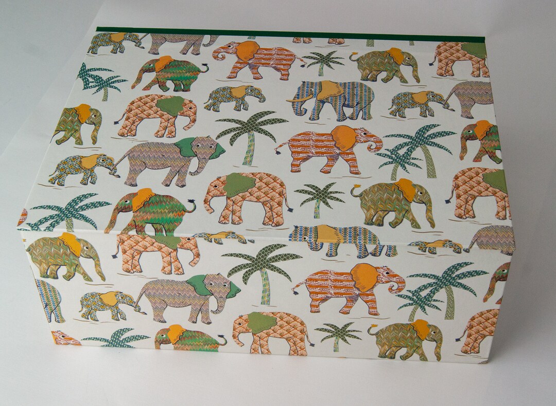 Personalized Storage Box With Hinged Lid in Many Sizes Etsy