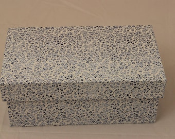 Boxes with slip lids in many sizes Storage box with lid FIONA BLUE