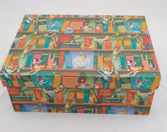 Boxes with slip lids in many sizes Storage box with lid FAIRY TALE
