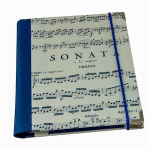 Cartella portadocumenti o portadocumenti personalizzabile in formato A3, A4, A5 o A6; NOTE BLU