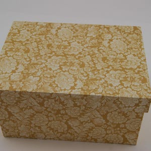 Kästchen mit Stülpdeckel in vielen Größen Aufbewahrungsbox mit Deckel RANKEN REMFORIE GOLD