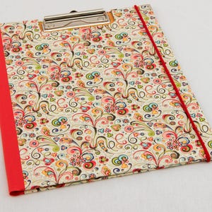 Personalisierbare Klemmmappe A4, A5, A6, TRAUM ROT