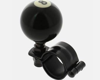 Bouton rotatif d'assistance au volant pour voiture et camion - Noir 8 billes