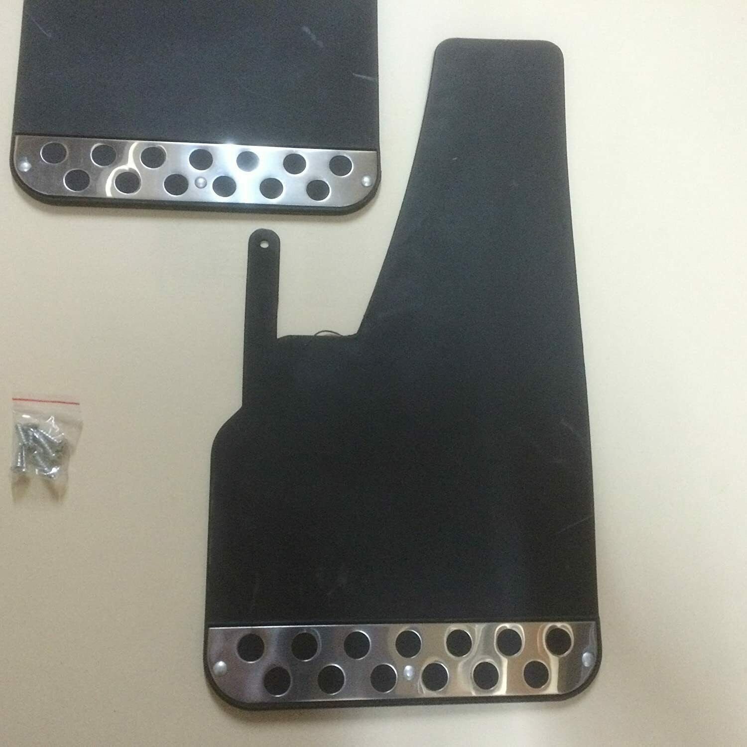 2 Pairs Blue Universal Rally Car Mud Flaps - Performance Mudflaps For Race/Rally Cars, AMF300 Model By ALPHA