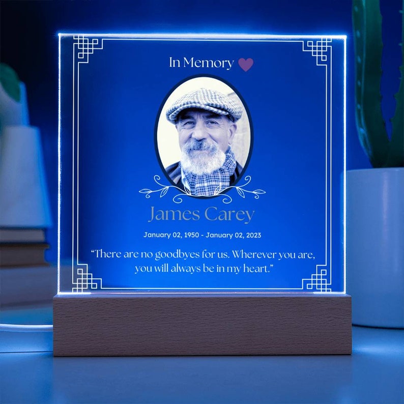 Personalized Unique Sympathy Gifts for Loss Memorial Christmas Gift in