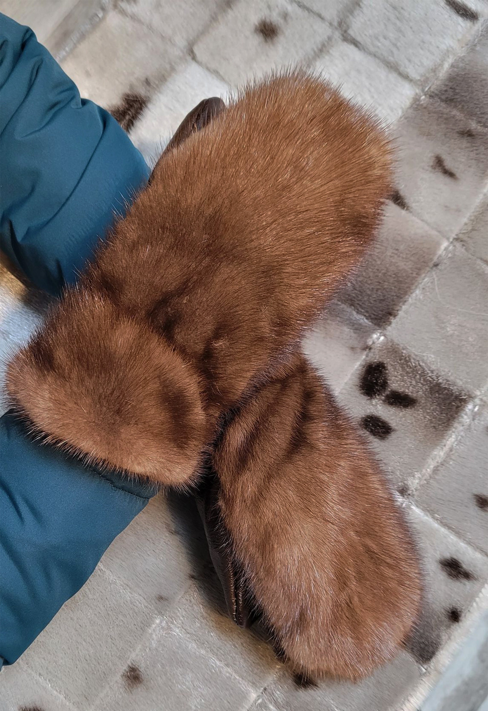 Recycled Urban Mittens Etsy