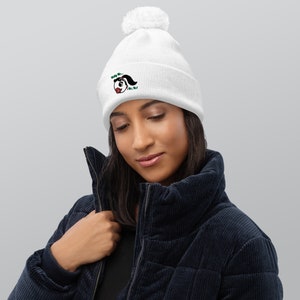 Baltimore Winter Holiday Natty Ho Ho Ho Pom pom beanie