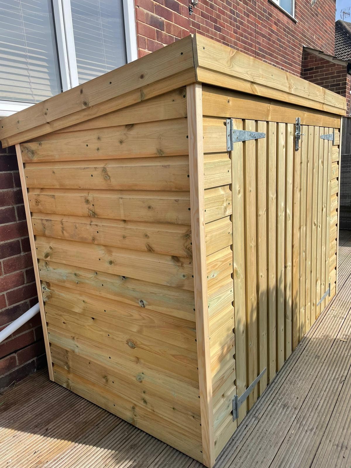 Bike Shed Garden Storage Custom made to order | Etsy