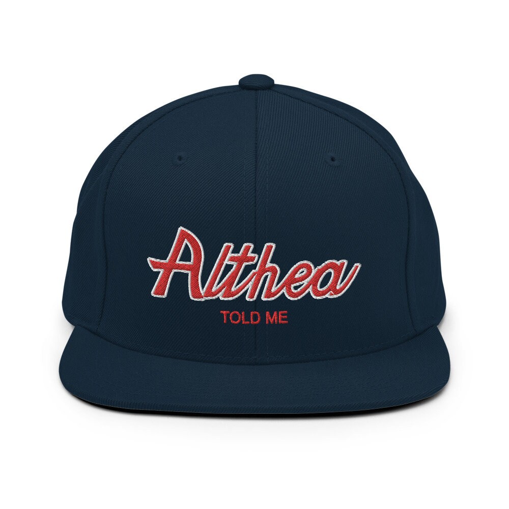 Retro Script Snapback Hat - Etsy 
